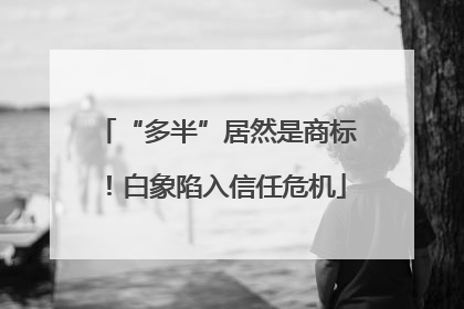 “多半”居然是商标！白象陷入信任危机
