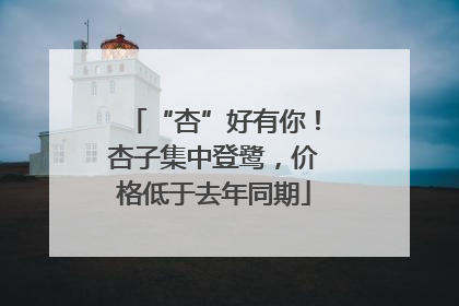 “杏”好有你！杏子集中登鹭，价格低于去年同期