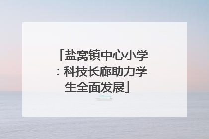 盐窝镇中心小学：科技长廊助力学生全面发展