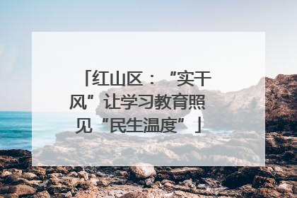 红山区：“实干风”让学习教育照见“民生温度”