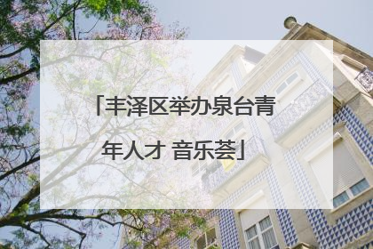 丰泽区举办泉台青年人才 音乐荟
