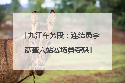 九江车务段：连结员李彦奎六站赛场勇夺魁