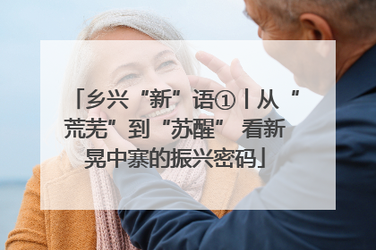 乡兴“新”语①丨从“荒芜”到“苏醒” 看新晃中寨的振兴密码