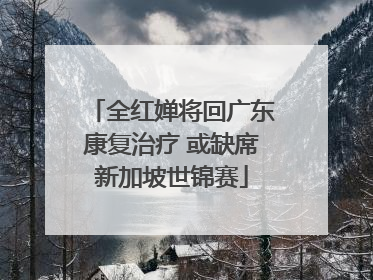 全红婵将回广东康复治疗 或缺席新加坡世锦赛