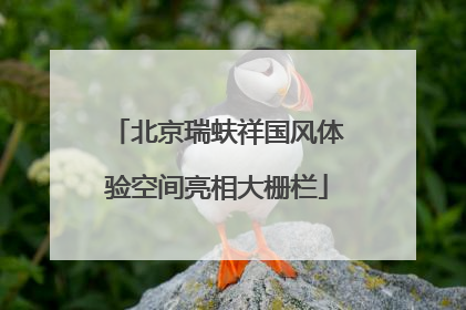 北京瑞蚨祥国风体验空间亮相大栅栏