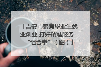 吉安市聚焦毕业生就业创业 打好精准服务“组合拳”（图）