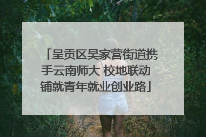 呈贡区吴家营街道携手云南师大 校地联动铺就青年就业创业路