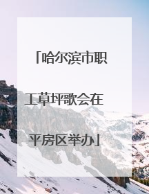 哈尔滨市职工草坪歌会在平房区举办