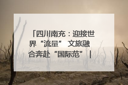 四川南充：迎接世界“流量” 文旅融合奔赴“国际范”｜话锦绣·说安逸