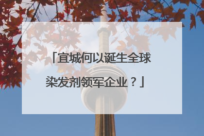宜城何以诞生全球染发剂领军企业？
