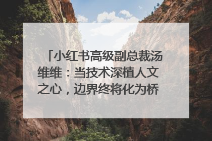 小红书高级副总裁汤维维：当技术深植人文之心，边界终将化为桥梁｜聚焦2025文化强国建设高峰论坛