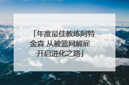 年度最佳教练阿特金森 从被篮网解雇开启进化之路