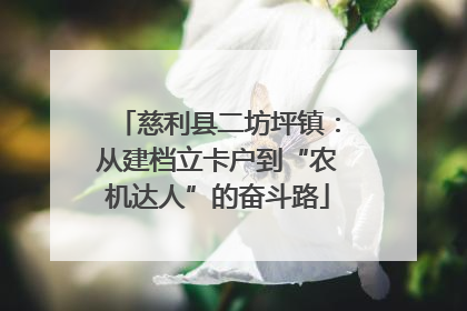 慈利县二坊坪镇：从建档立卡户到“农机达人”的奋斗路