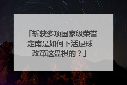 斩获多项国家级荣誉 定南是如何下活足球改革这盘棋的？