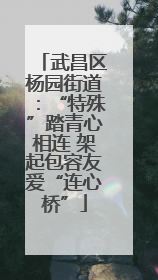 武昌区杨园街道：“特殊”踏青心相连 架起包容友爱“连心桥”