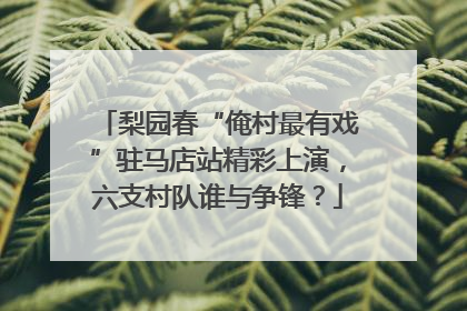 梨园春“俺村最有戏”驻马店站精彩上演，六支村队谁与争锋？