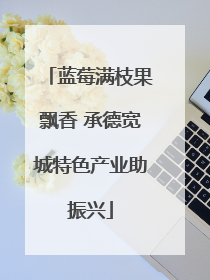 蓝莓满枝果飘香 承德宽城特色产业助振兴