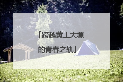 跨越黄土大塬的青春之轨