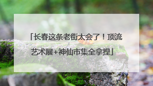长春这条老街太会了！顶流艺术展+神仙市集全拿捏